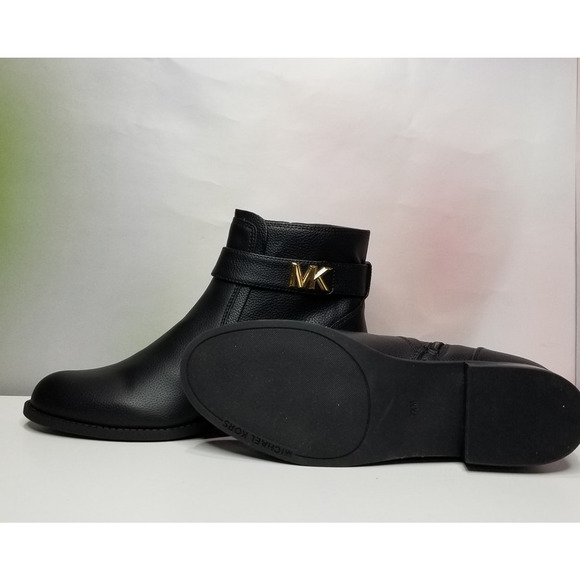 Michael Michael Kors Women's Jilly Ankle Boots Brand New Size 7.5 Black NWT - Picture 8 of 9